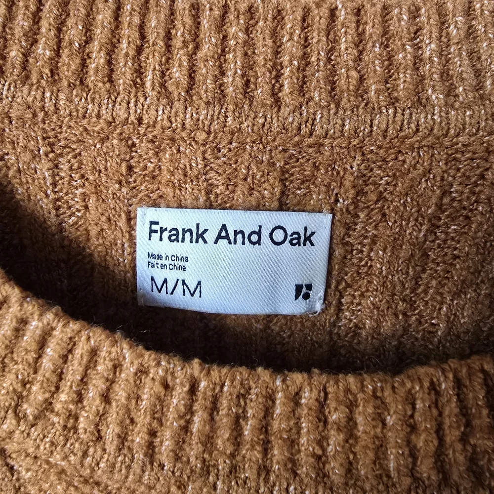 Frank & Oak Crewneck Wool Blend Pullover Sweater Womens Medium - Picture 4 of 8